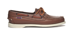 DOCKSIDES PORTLAND MOCASSINI NAUTICI PER DONNA BROWN 
